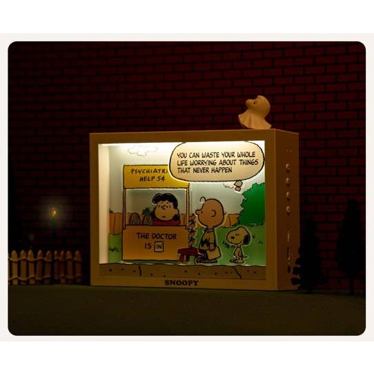 K_Wonderland - Wholesale Speakers - Peanuts Snoopy Frame Speaker/ wireless mood lamp speaker