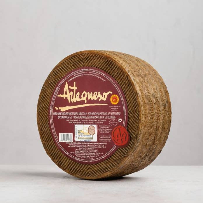 Delicatessen Spanish Food – Großhandel Käse – Artisan Manchego Käse Añejo PDO 3,1 kg