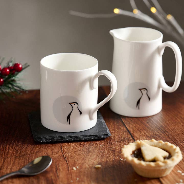 Jin Designs - Wholesale Coffee Mug - Penguin in the Window Mug5
