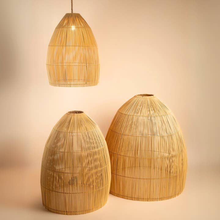 Seagrass pendant lamp - Lalou - M for wholesale by KAYZA