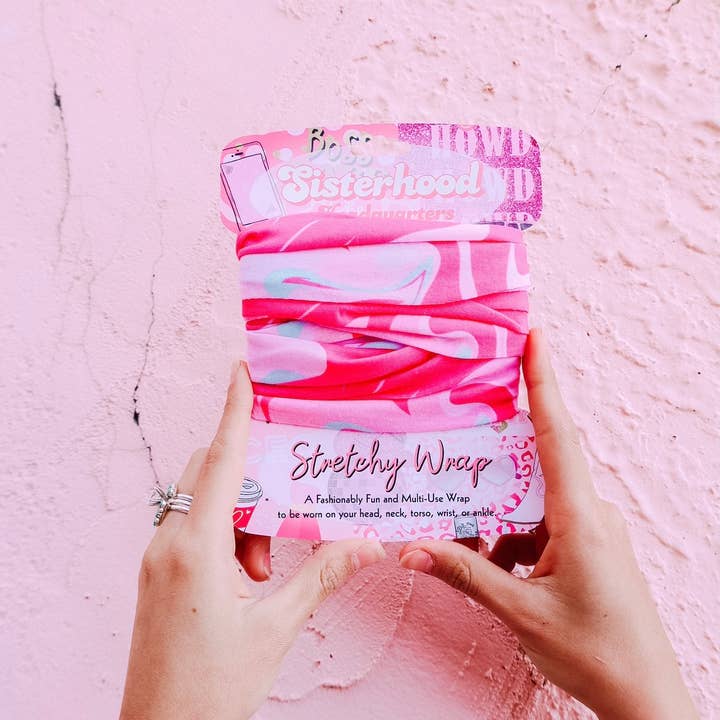 The Front Porch Label – Bandana - Mulher por atacado – Swirl Stretchy Headwrap