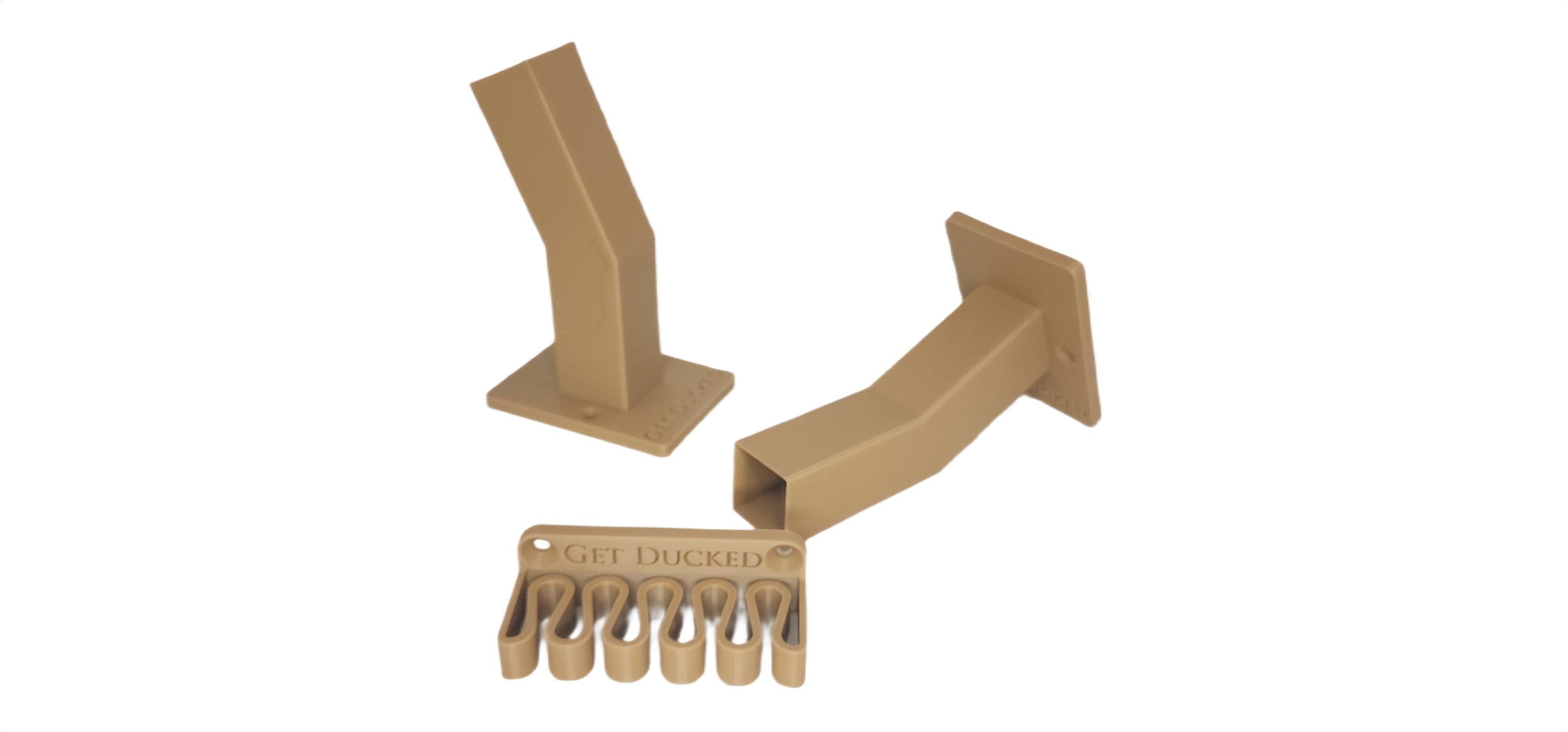 Get Ducked Waterfowl - Wholesale Wall Hook - Trail & Timber™ Plug & Stow Kit — (2) MOJO® Wall Holders + (1) Charging-Wire Holder5