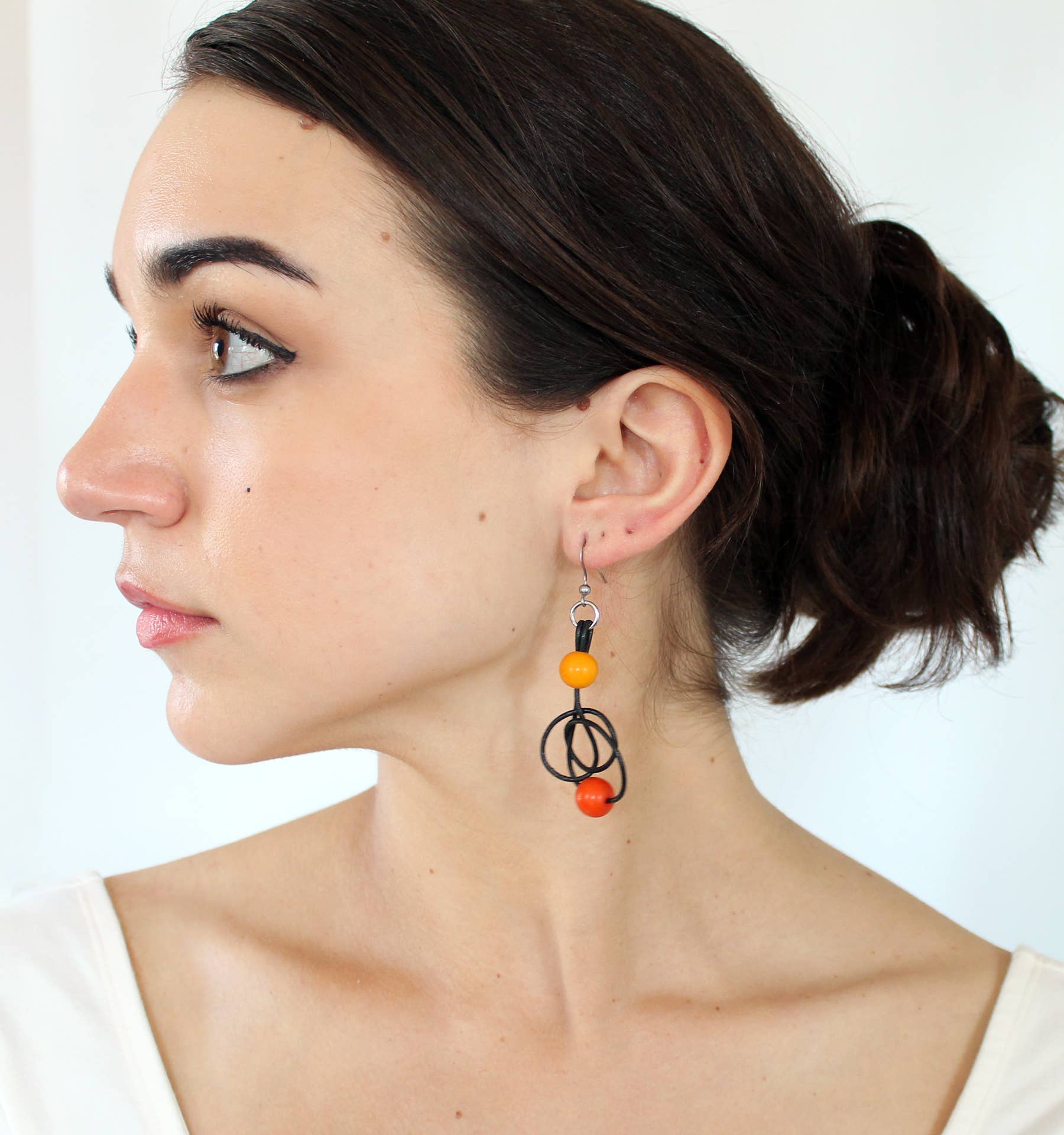 Muichic Natural Jewelry - Wholesale Dangle Earrings - Doodle Acai Earrings Handmade Fairtrade Lightweight2