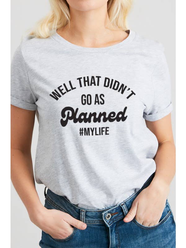 DOTCOM - Wholesale Screen Printed T-Shirt - Women's - Mylife1