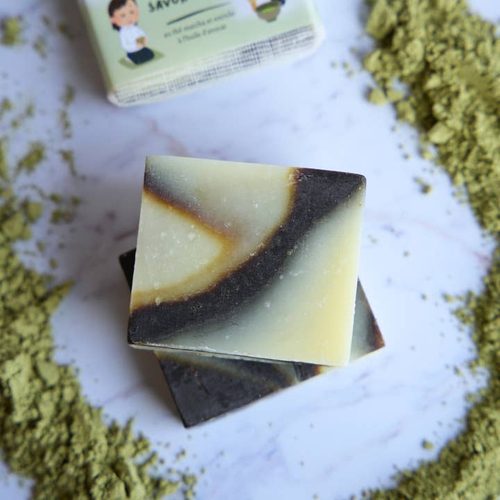 Koseki Savon - Wholesale Bar Soap - Matcha Soap2