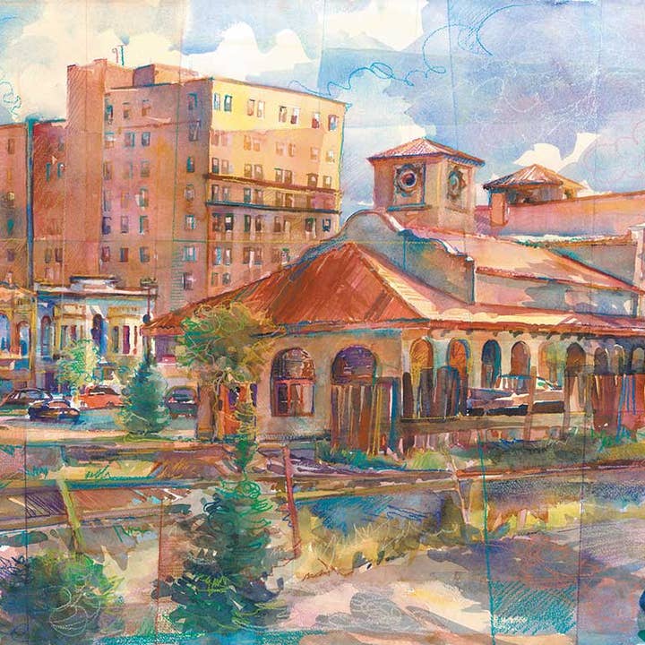 Bismarck Central-Giclée Reprodução por atacado de Givinity Press