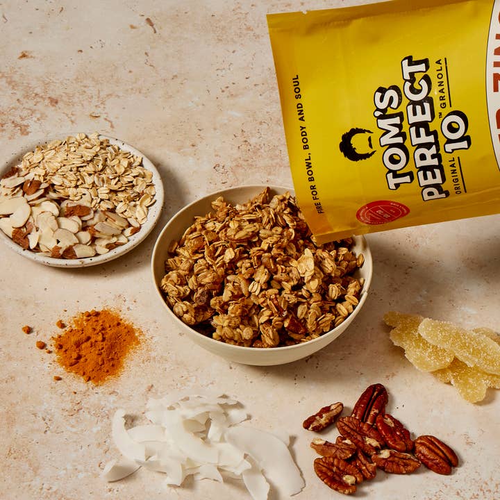 Tom's Perfect 10 - Wholesale Granola - Ginger Zing1