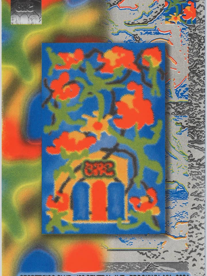 Central Poster for wholesale by Secret Riso Club