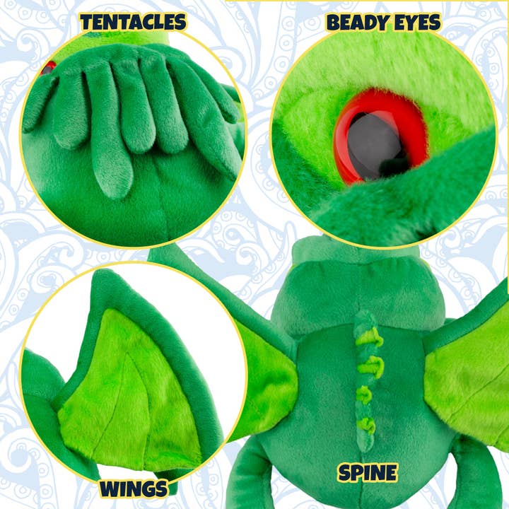 Kurated Korner - Wholesale Stuffed/Plush Toy - Kids & Baby - Toy Vault Medium Cthulhu Plush Figure (12-Inch)