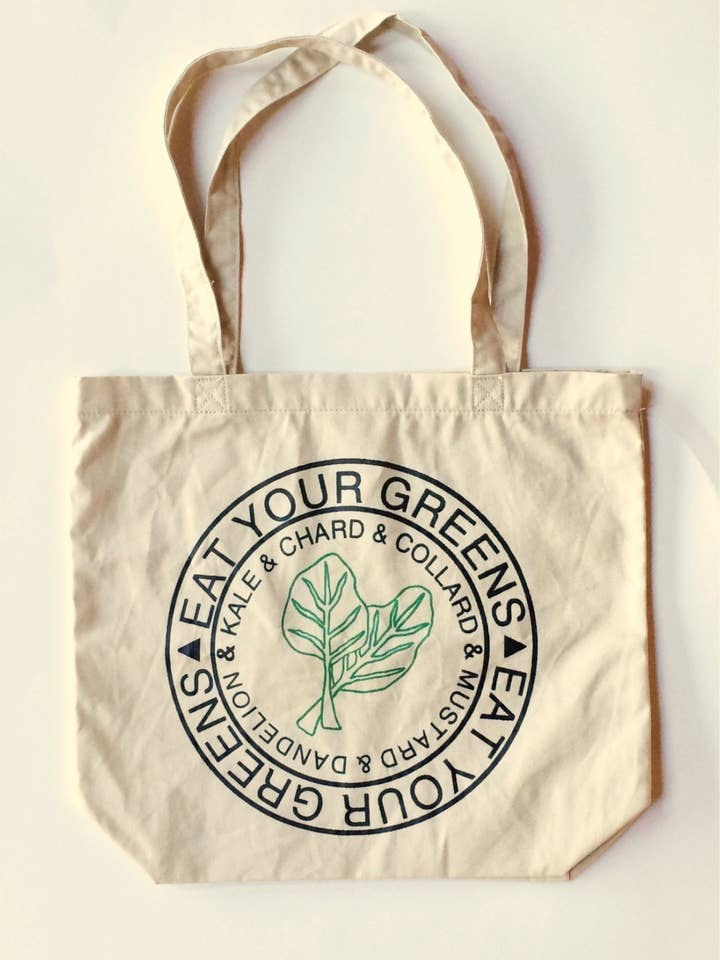 Ät din gröna tygväska för wholesale av &Morgan