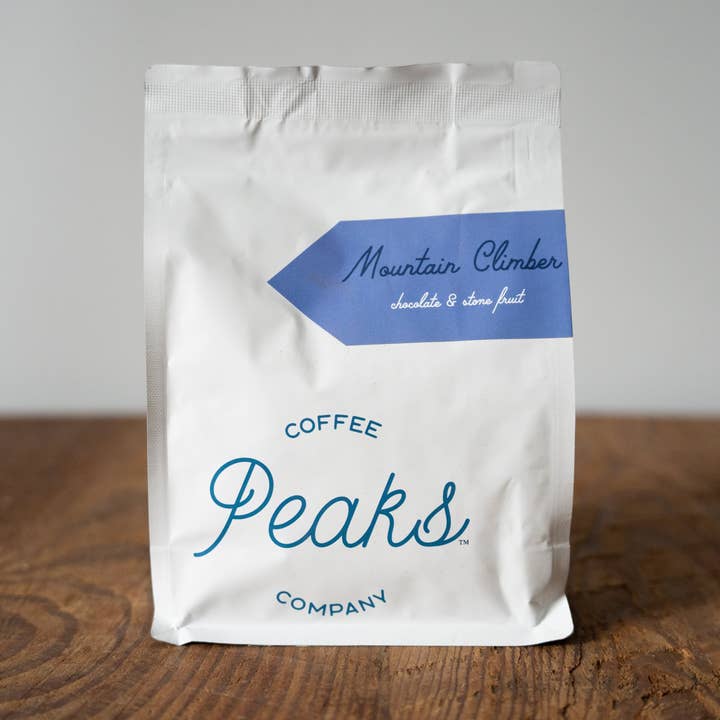 Mountain Climber Espresso for wholesale by Peaks Coffee Company