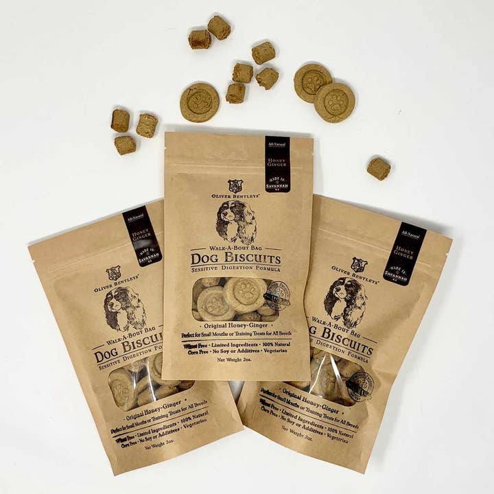Oliver Bentleys - Wholesale Pet Treats - Dog - Ollie B. Biscuits & Bites Sampler 2oz1