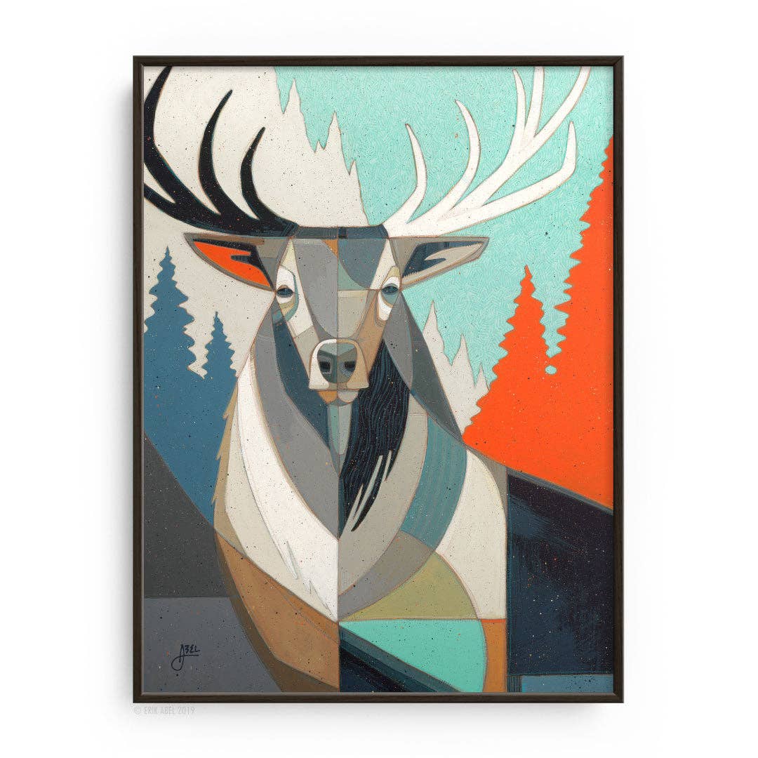 Abel Arts - Wholesale Art Print - Wapiti - WHLSL Print12