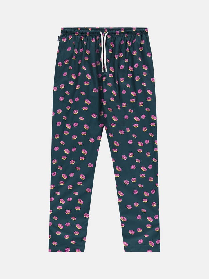 Navy Donut Pyjamas Bukser for engroshandel hos Pockies