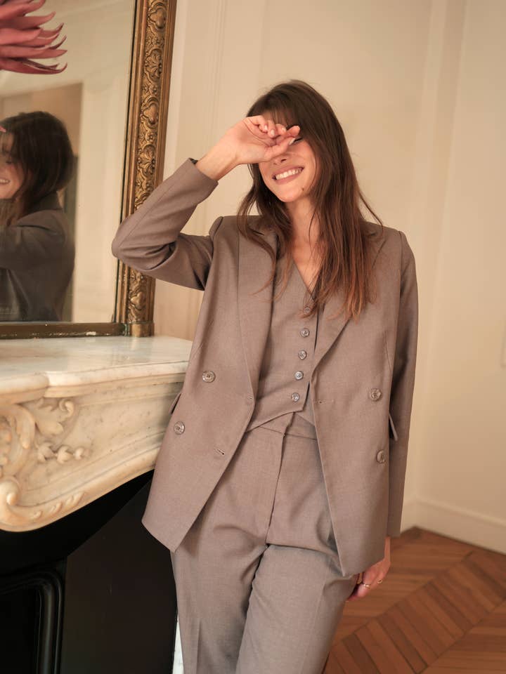 Laura Laval Paris - Vendita all'ingrosso Giacca - Donna - Blazer doppiopetto4