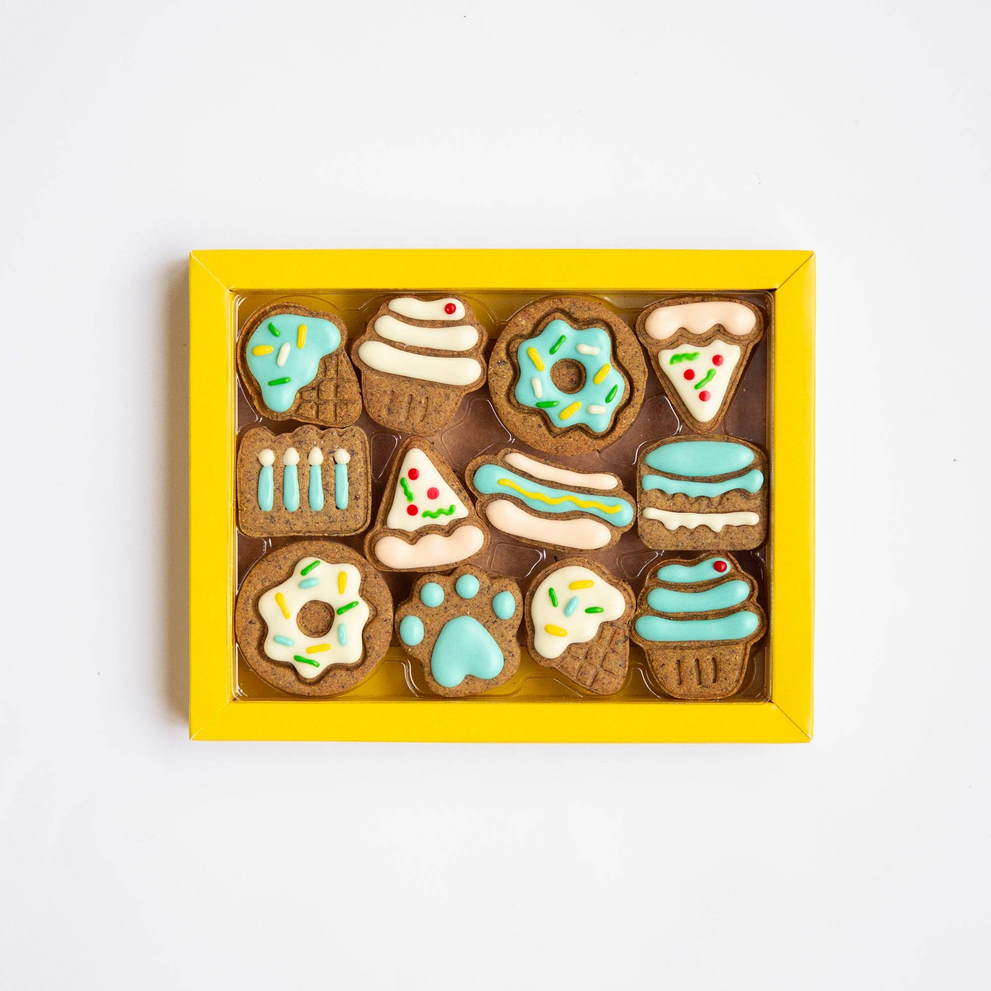 Golden Barkery - Vendita all'ingrosso Snack - Cani - Biscotti per Cani - Scatola Celebrazione1