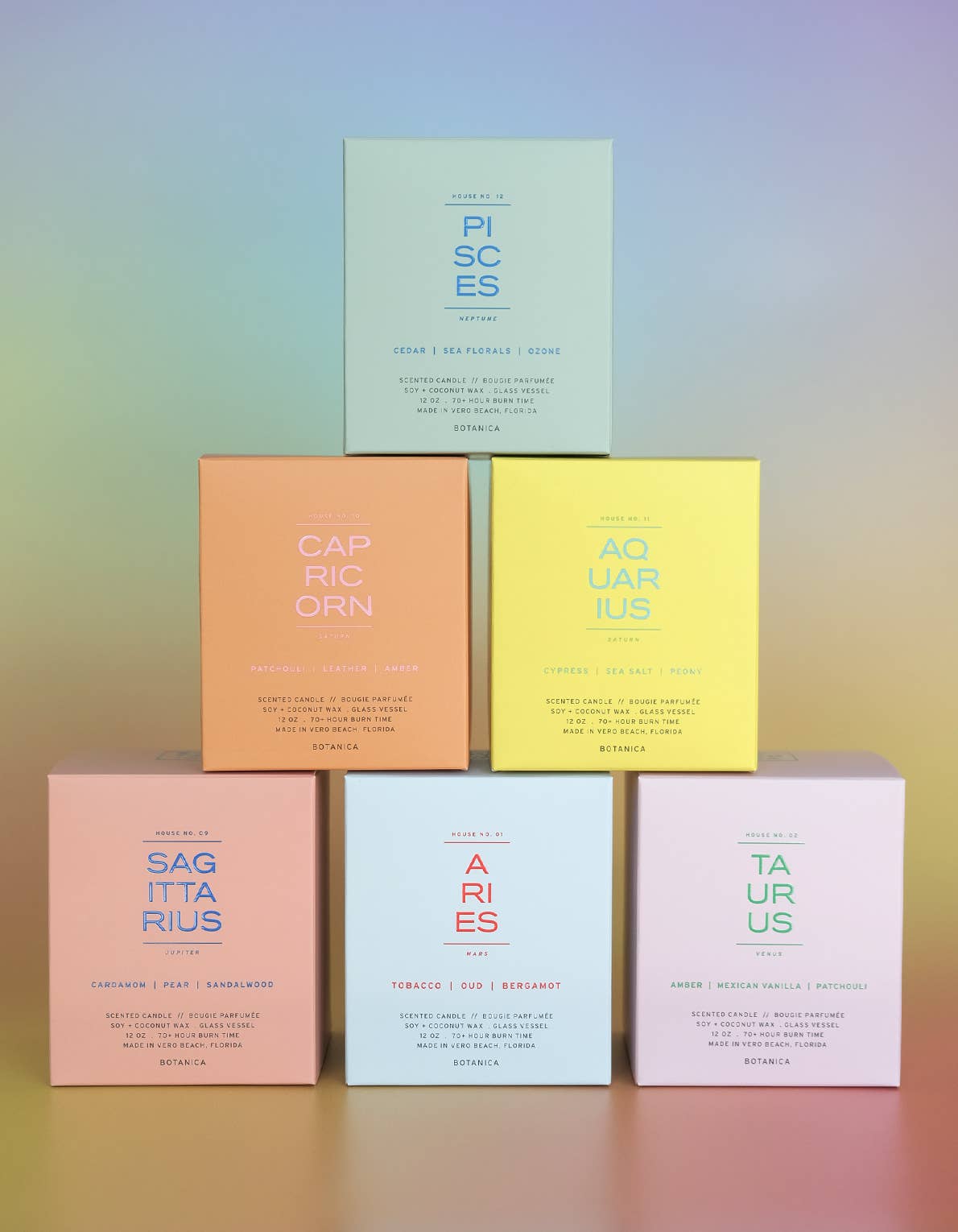 BOTANICA - Vendita all'ingrosso Candela in vasetto - Zodiaco: Candela Capricorno | 12oz.3