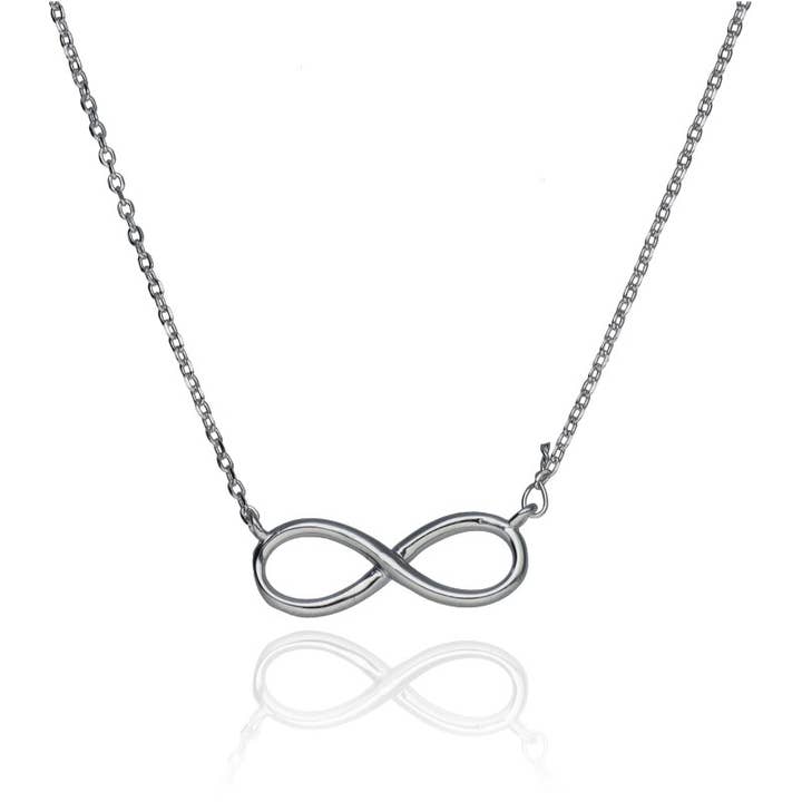Sterling Silver Infinity Choker for wholesale by Las Joyas de Amanda