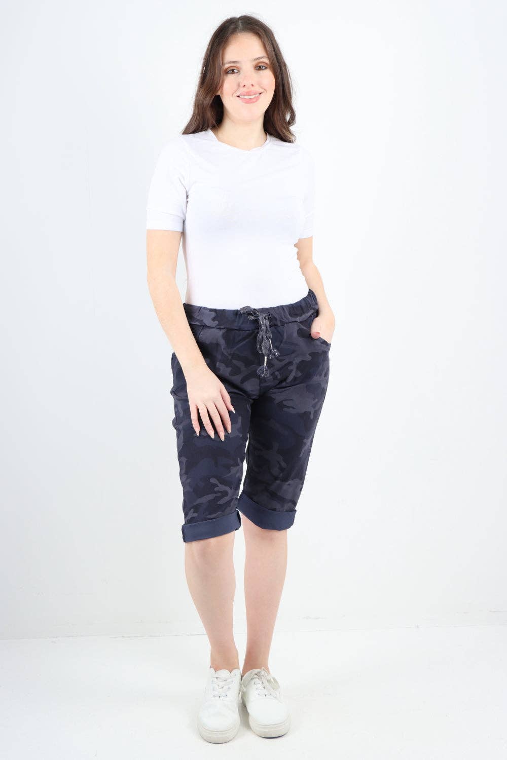 Miss Bold – wholesale Shorts – Women’s – Italian Camouflage Magic Chino Shorts69