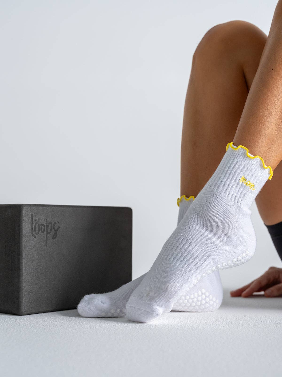 Reformer Loops – Bloco de ioga por atacado – Bloco de Yoga - Carvão7