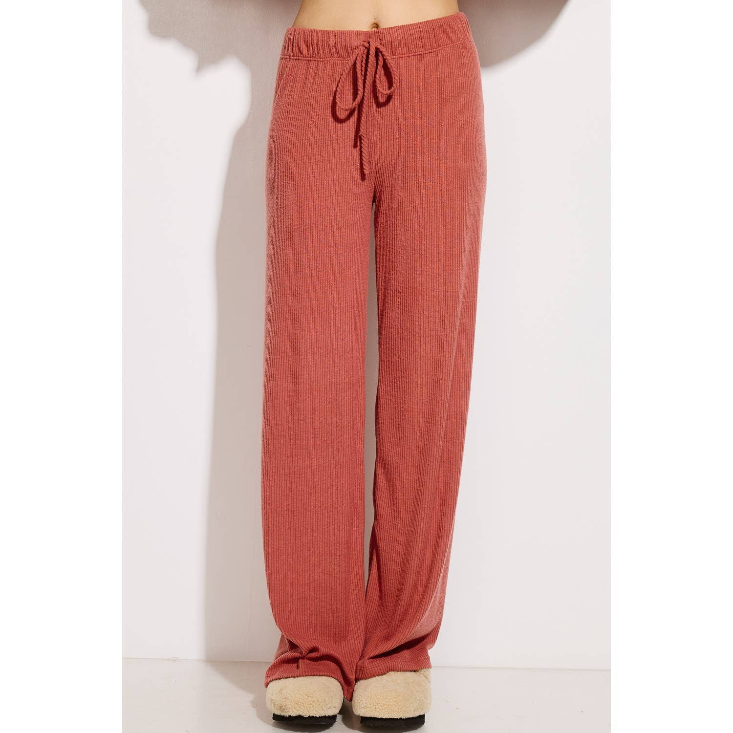 Phil Love - Wholesale Top & Pant Set (NOT Loungewear) - Women's - Solid Ribbed Hoodie Loungewear Set8