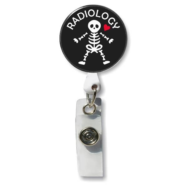 Photo Metal Radiology Badge Holder for wholesale by Smart Charms