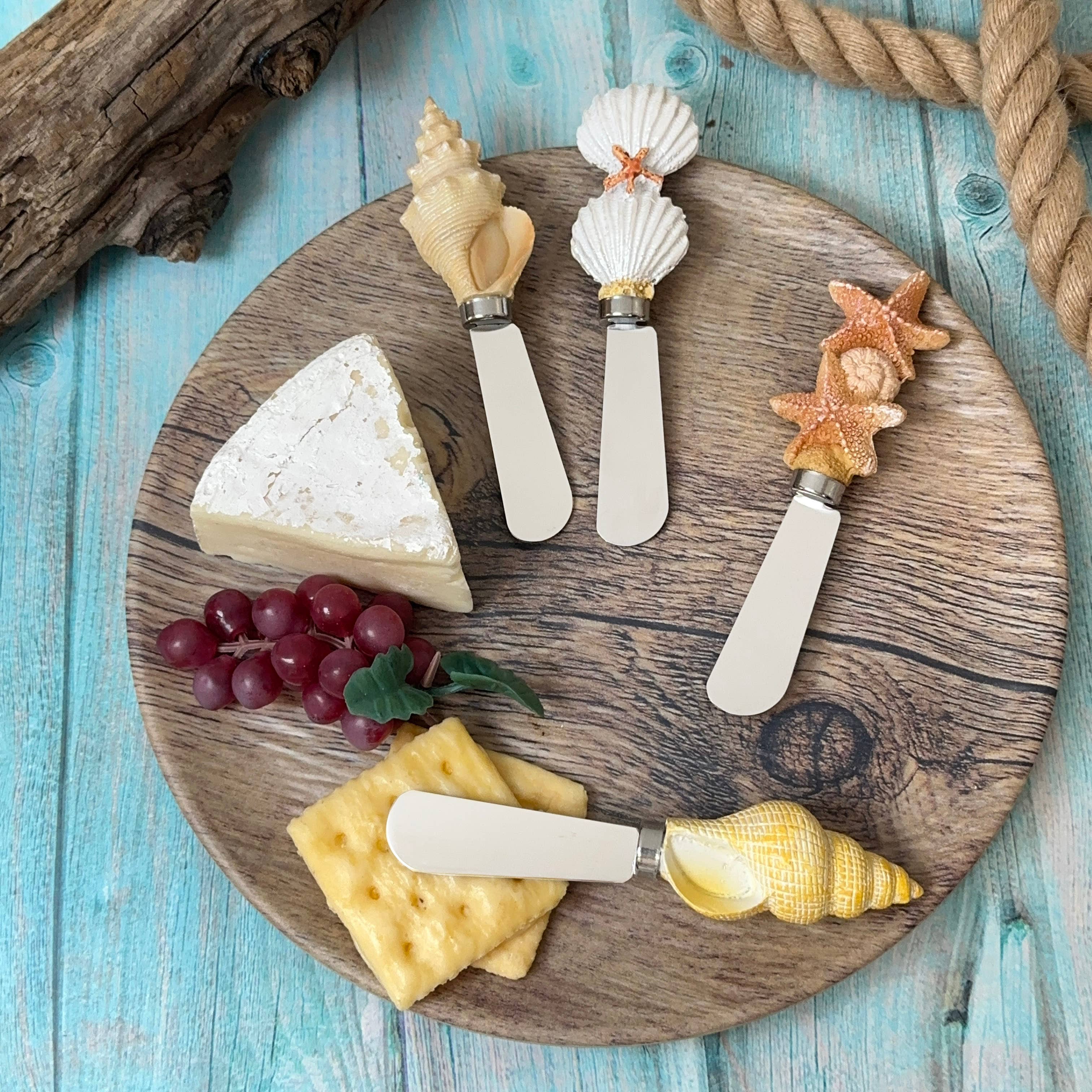 Supreme Housewares - Wholesale Cheese Spreader - Shells Polyresin Cheese Spreader6