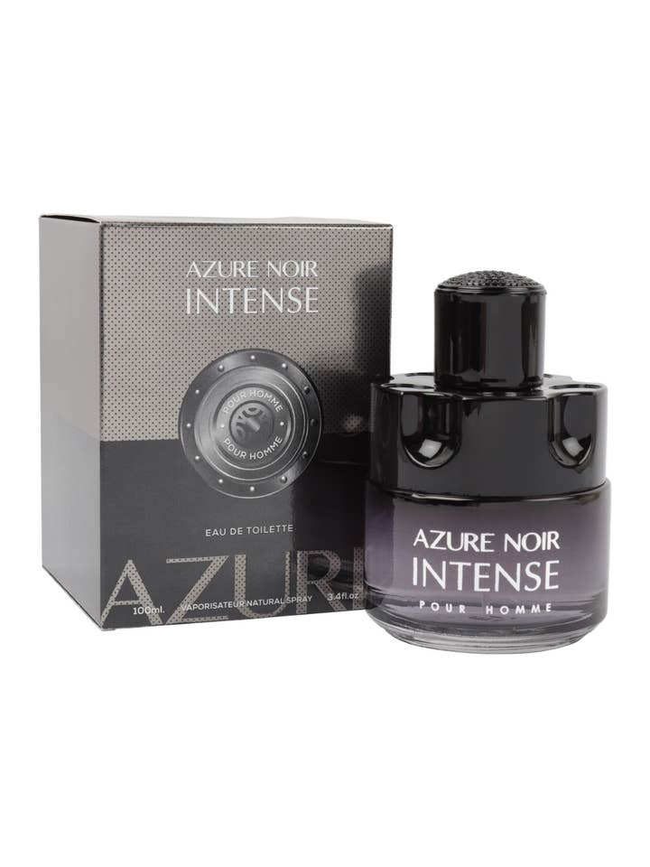 Azure Noir Intense Spray Cologne Eau De Toilette for Men for wholesale by MYS Wholesale Inc