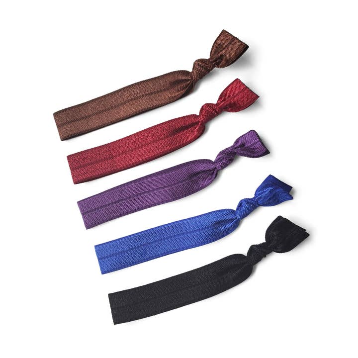 Dark Hair Ties for wholesale by Simple Moon Co.