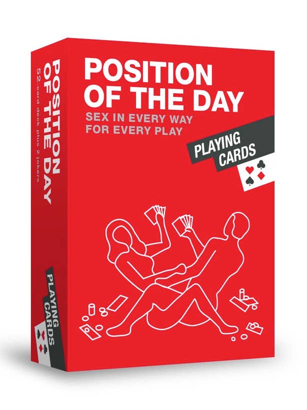 Position of the Day Playing Cards for wholesale by Chronicle Books