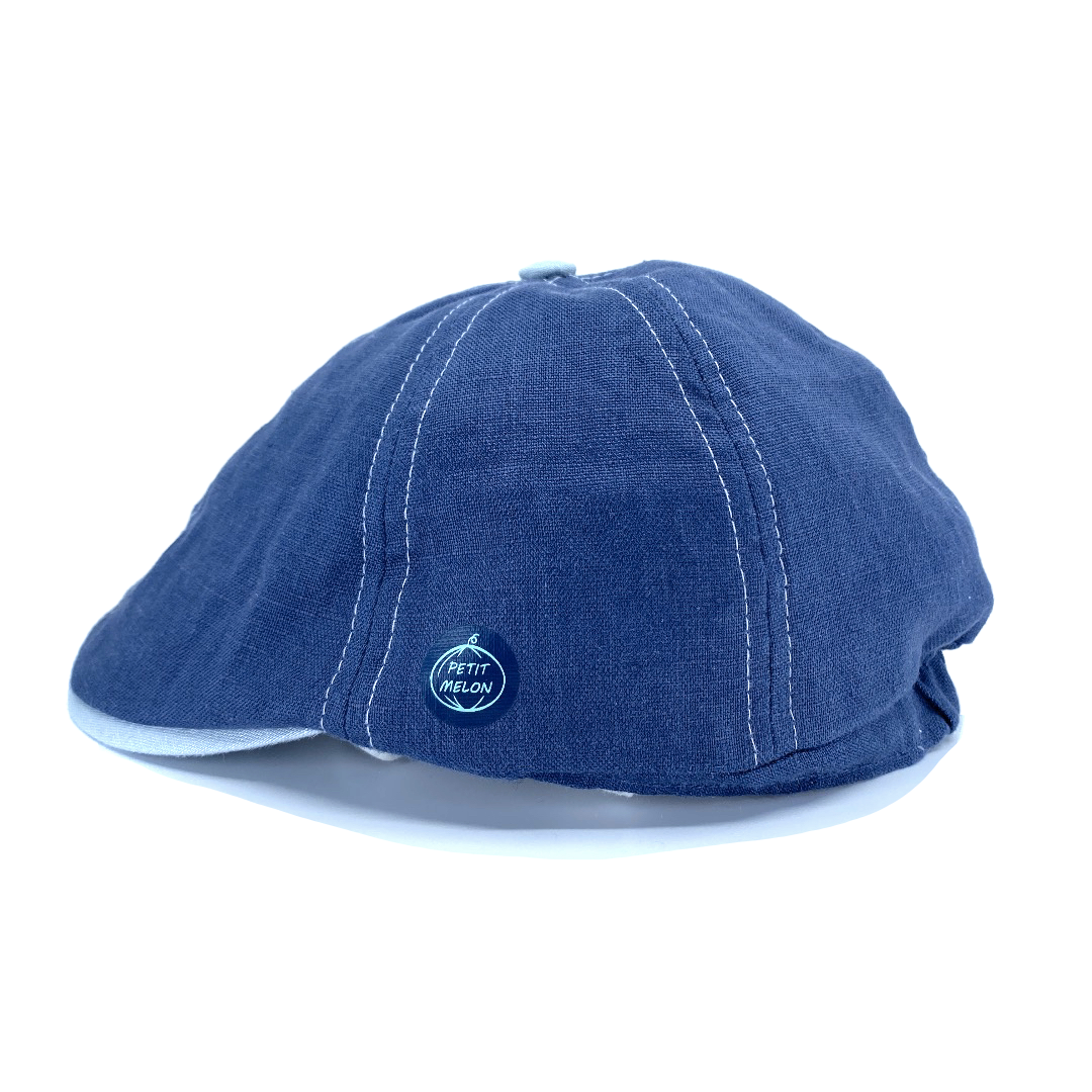 Le Chapoté - Wholesale Baseball Cap - Kids - Gavroche child “Petit Melon” - Marine3