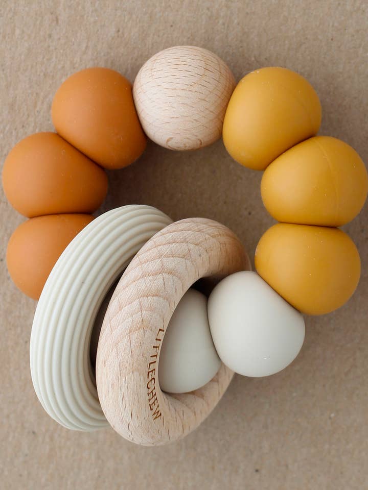 Teether - Roy | Mustard for wholesale by Little Chew