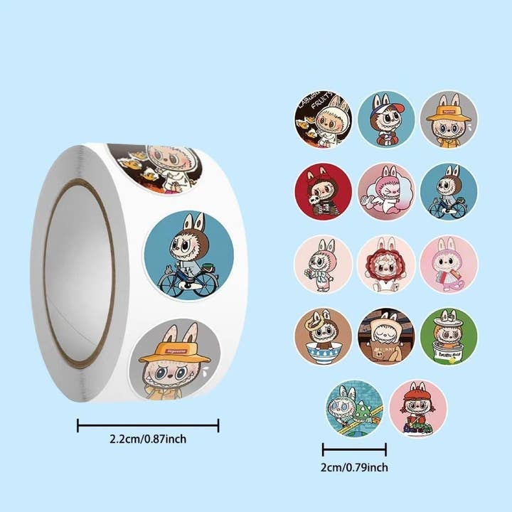 Cartoon Stickers For Journaling Scrapbooking for wholesale by Auraquise