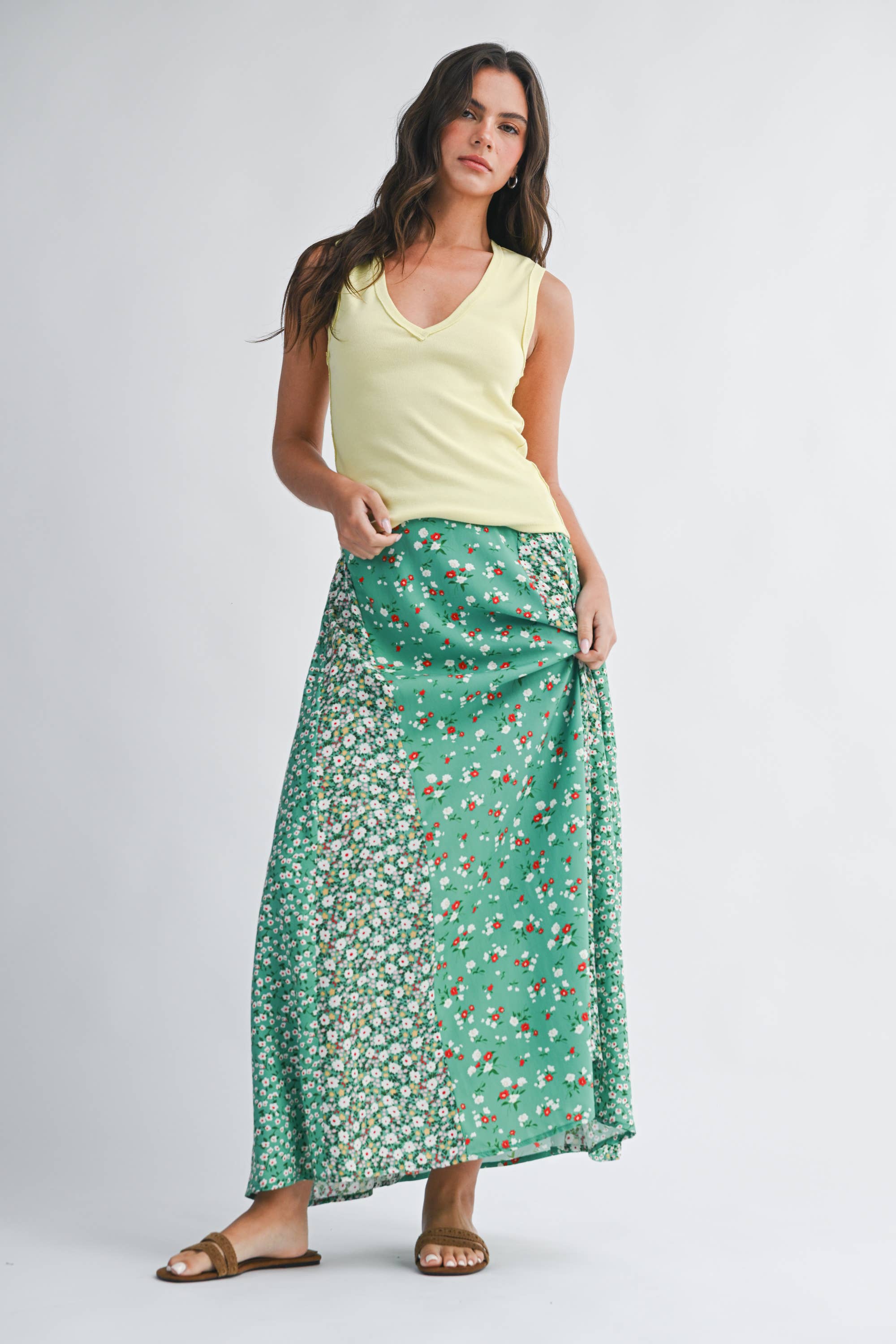 AEMI + CO - Wholesale Skirt - Women's - 745BK Melanie Skirt 112