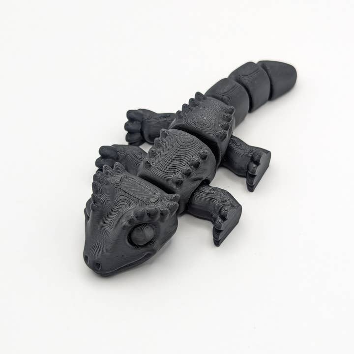 The Midnight Oil - Wholesale Fidget Toy - Kids - 3D Printed Crested Gecko