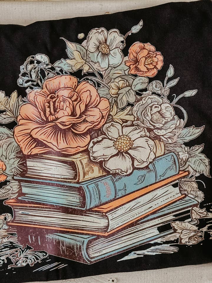 Book Garden Tee for wholesale by Bar Tabs Wholesale