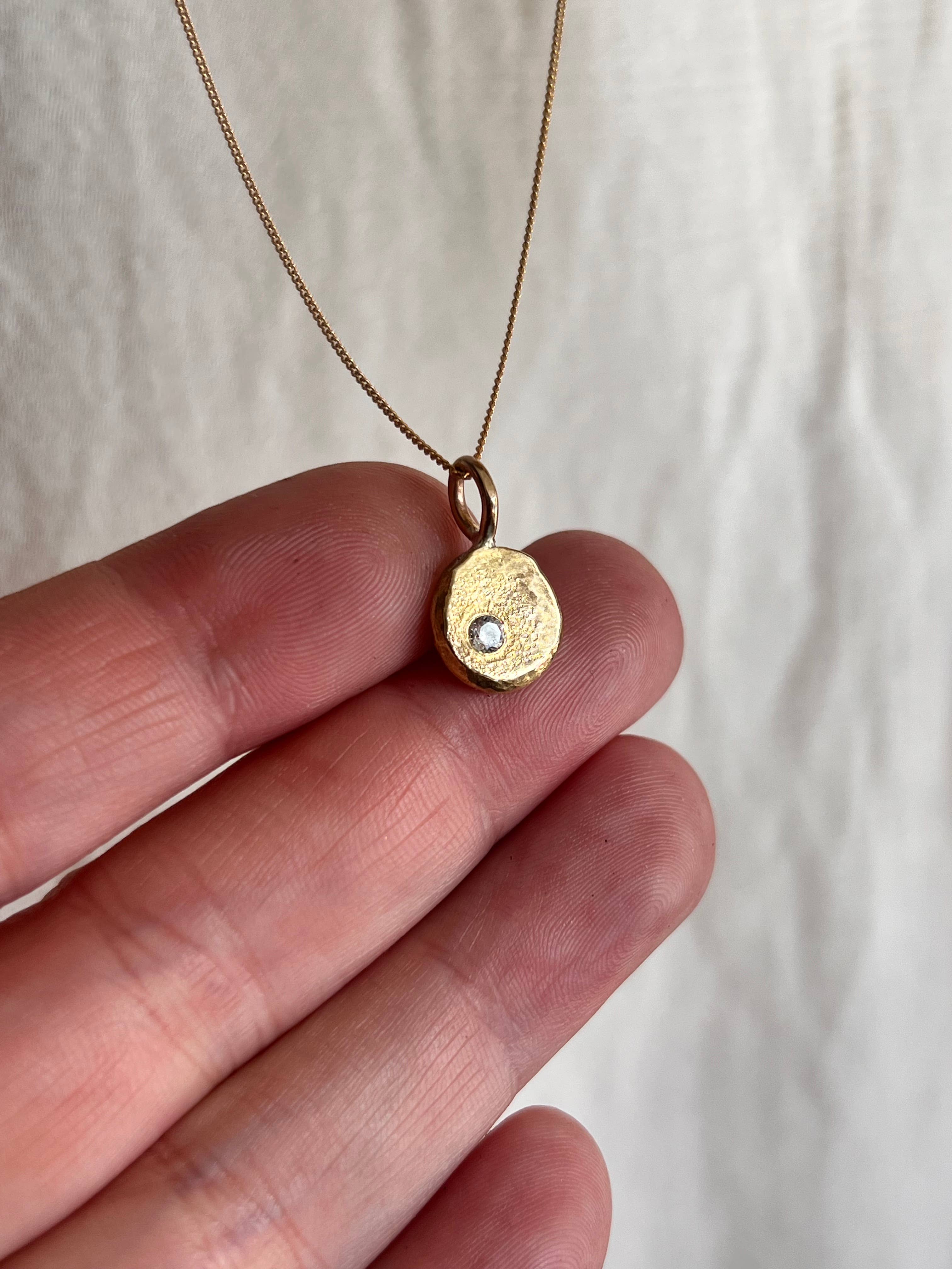 Rebekah J. Designs - Wholesale Pendant/Charm Necklace - MOON BLOB5