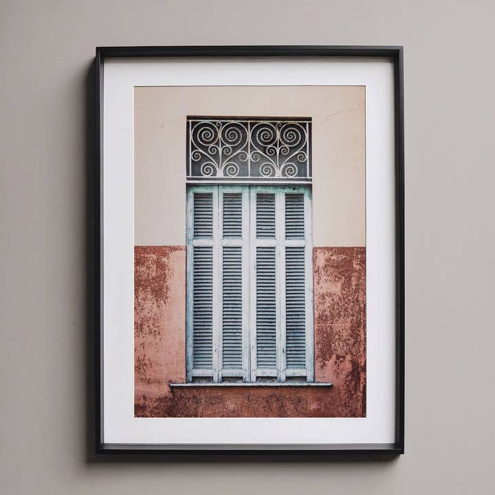 Vintage Shutter Window – Nice, France | Wall Art Print for wholesale by Lisa Russo Fine Art