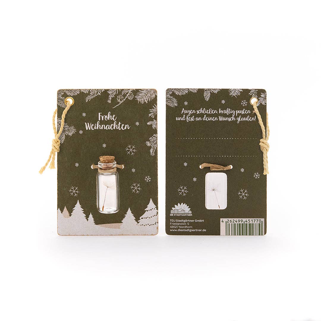 TDJ Stadtgärtner GmbH - Vendita all'ingrosso Regalini per gli invitati - Piccolo realizzatore di desideri - Buon Natale2