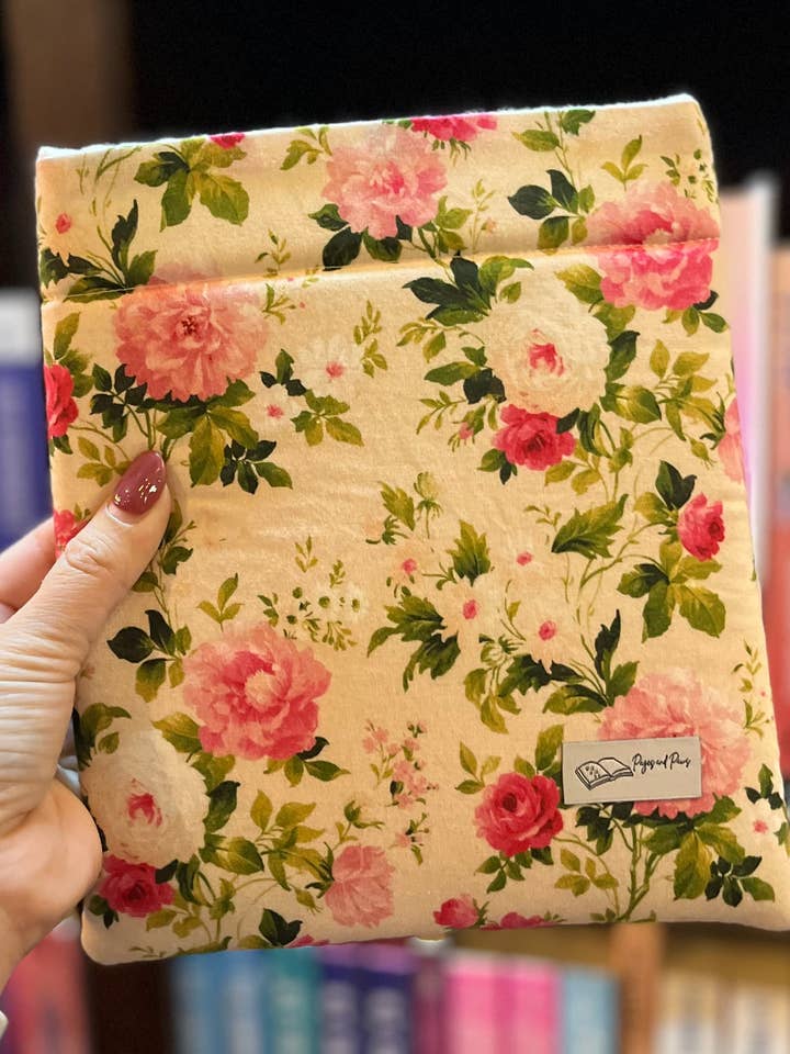 Rose Garden Book Sleeve for wholesale by Pages and Paws
