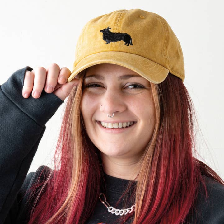 Primitives by Kathy - Wholesale Baseball Cap - Unisex - Love My Corgi Baseball Cap