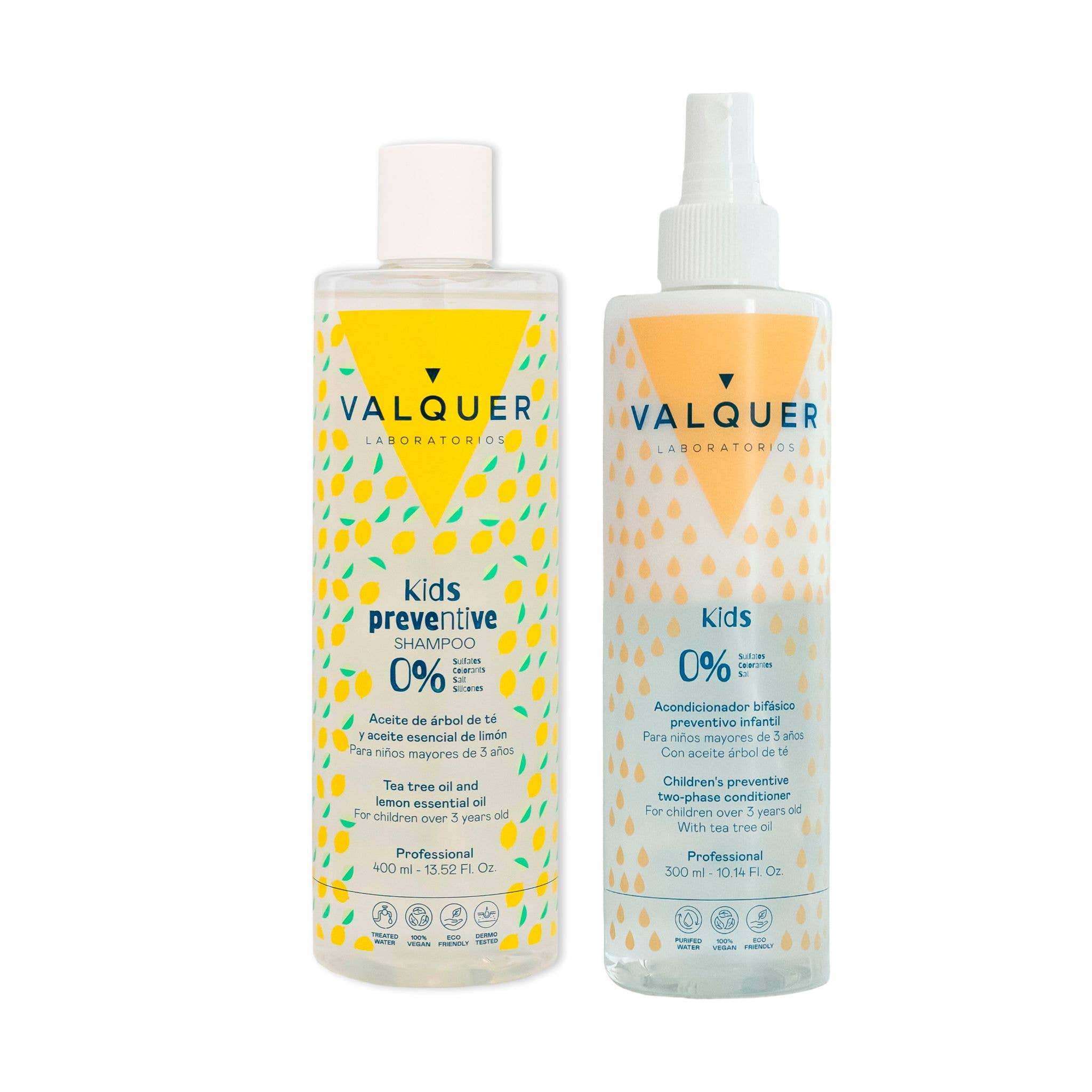 Valquer Laboratorios - Wholesale Hair Conditioner - Baby - Two-phase preventive shampoo and conditioner pack for children0