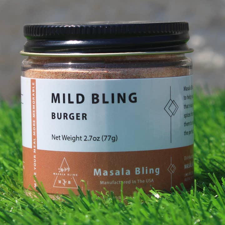 Mild Bling Burger Seasoning for wholesale by Masala Bling