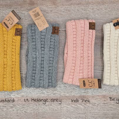 Treasure Bank - Wholesale Fashion Headband - Women's - C.C Ribbed Headband0