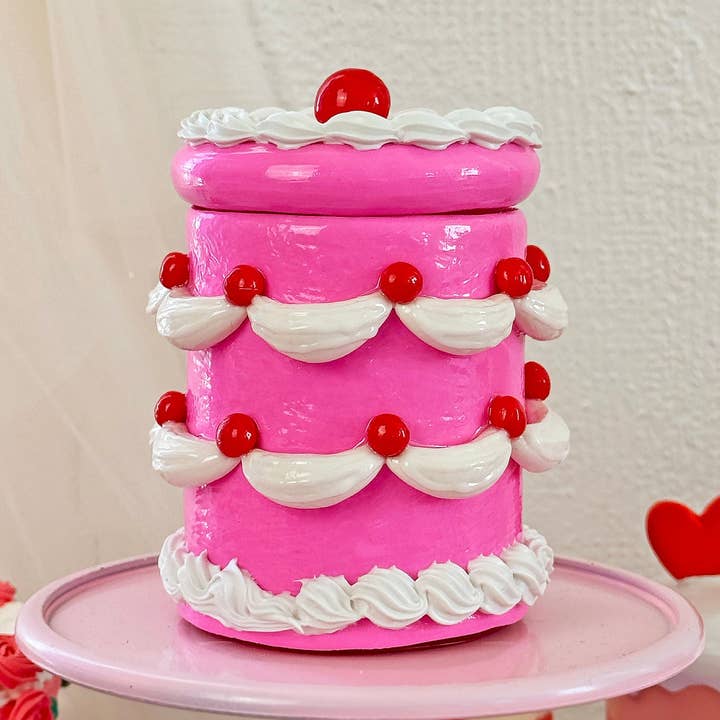 A Shop of Things - Wholesale Decorative Jar - Birthday Cake Jar0