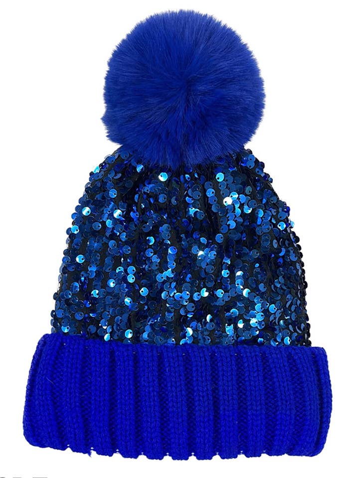 Pom Pom Sequin Beanie HA3715-1 (12PC) and other Purchase Wholesale sequin. Free Returns & Net 60 Terms on Faire trending on Faire.