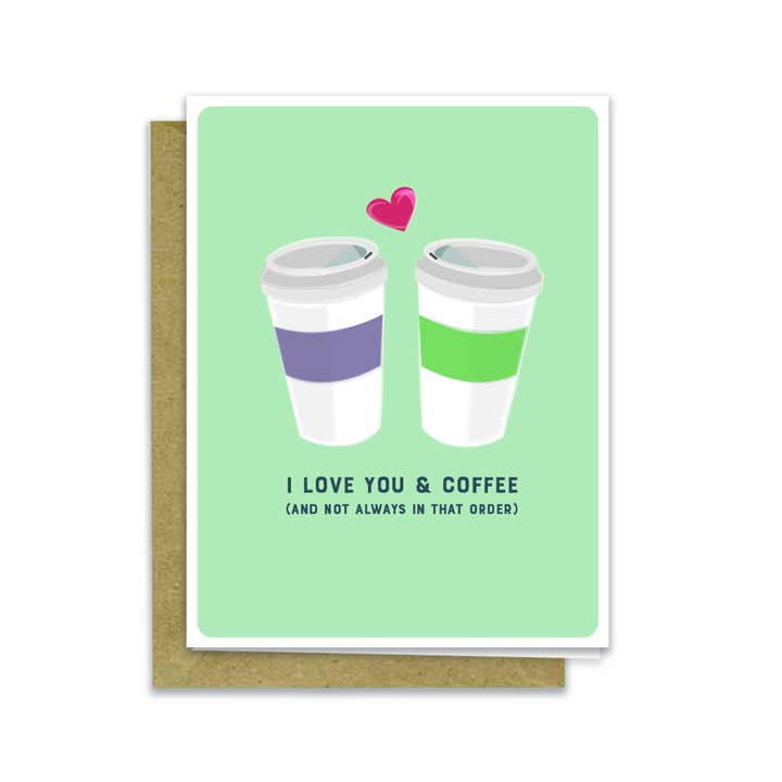vous + café pour la vente par mavisBLUE paper goods