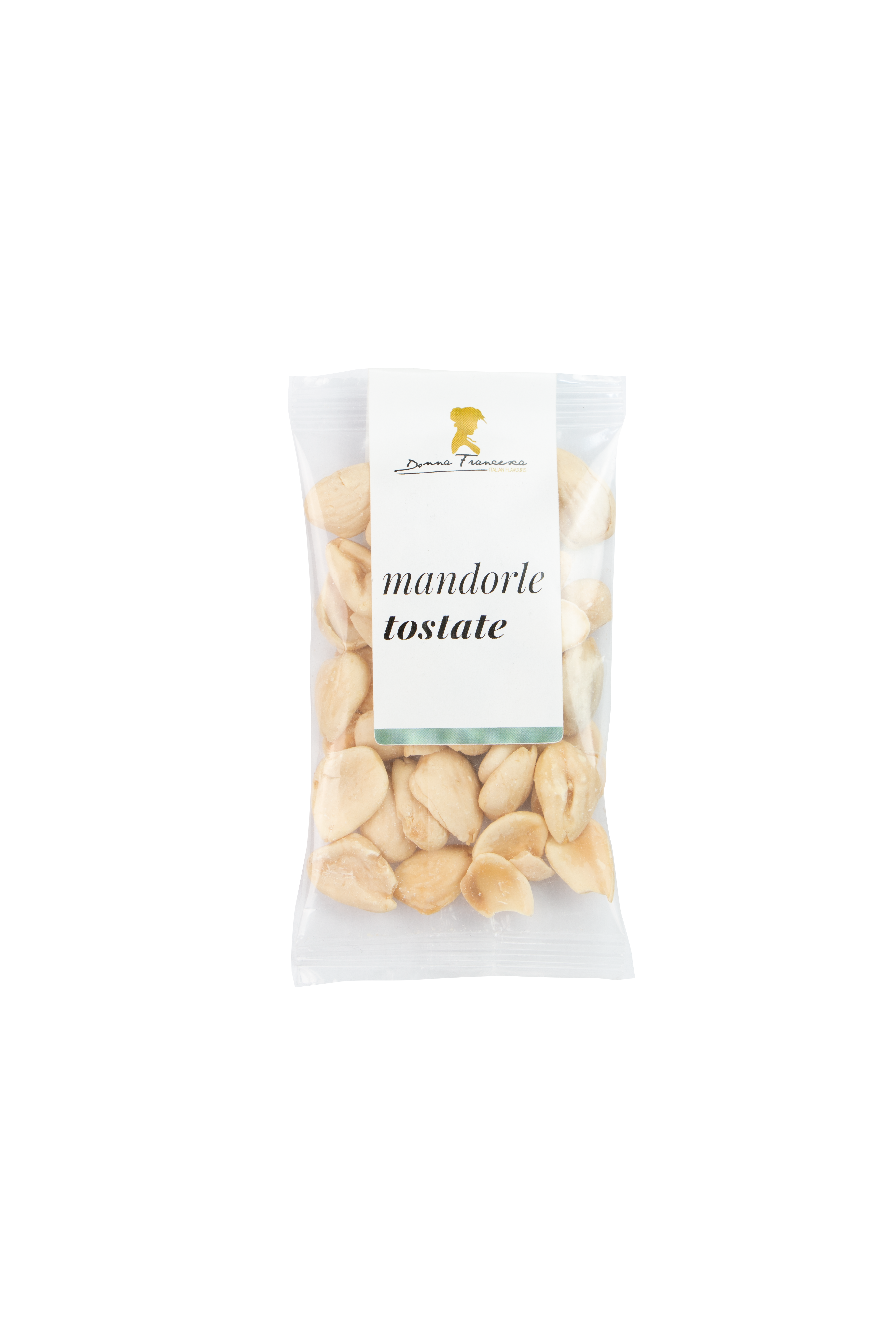Donna Francesca - Wholesale Nuts - Salted Toasted Almonds 30 g - Made in Italy Premium Quality0