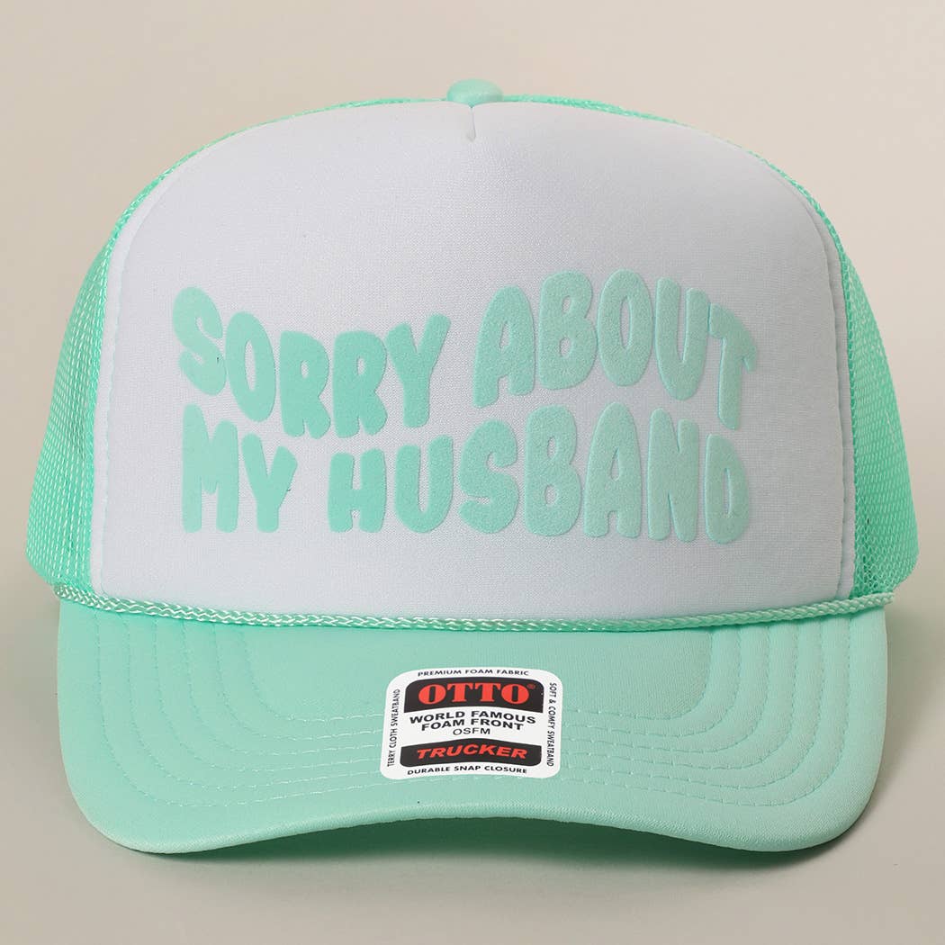 Fashion City – wholesale Truckerkeps – Unisex – Förlåt för min fru&man meshkeps32