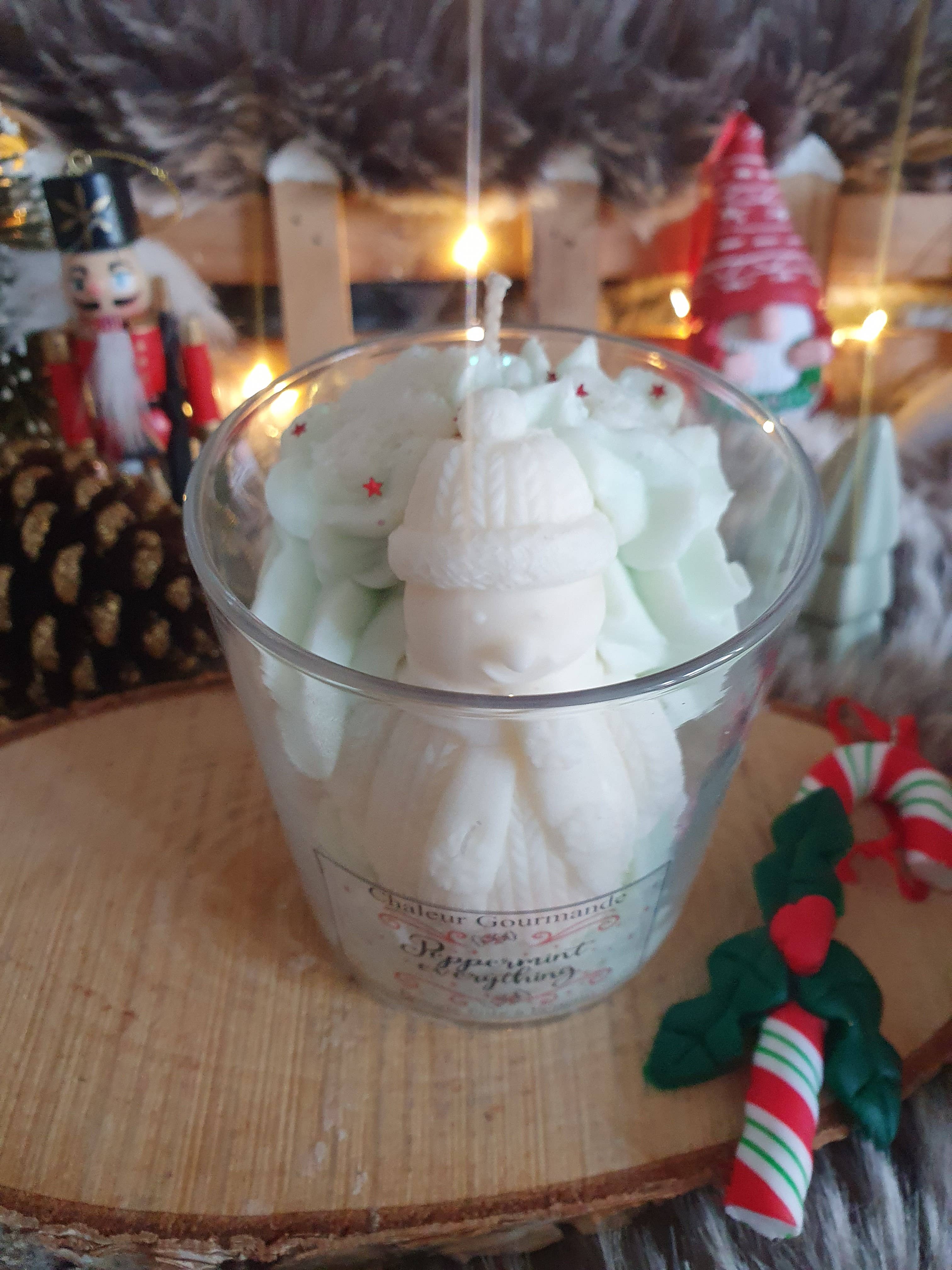 Chaleur Gourmande - Wholesale Novelty Candle - Peppermint candle1